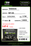 YAMAHA MT03