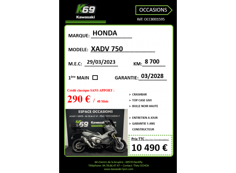 HONDA XADV 750