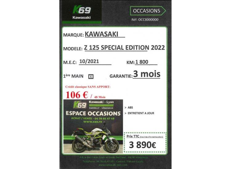 KAWASAKI Z 125