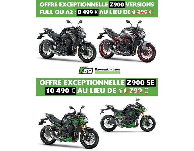 OFFRES EXCEPTIONNELLES Z900 ET Z900 SE