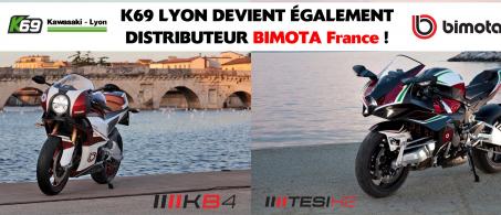 K69 DEVIENT DISTRIBUTEUR BIMOTA FRANCE